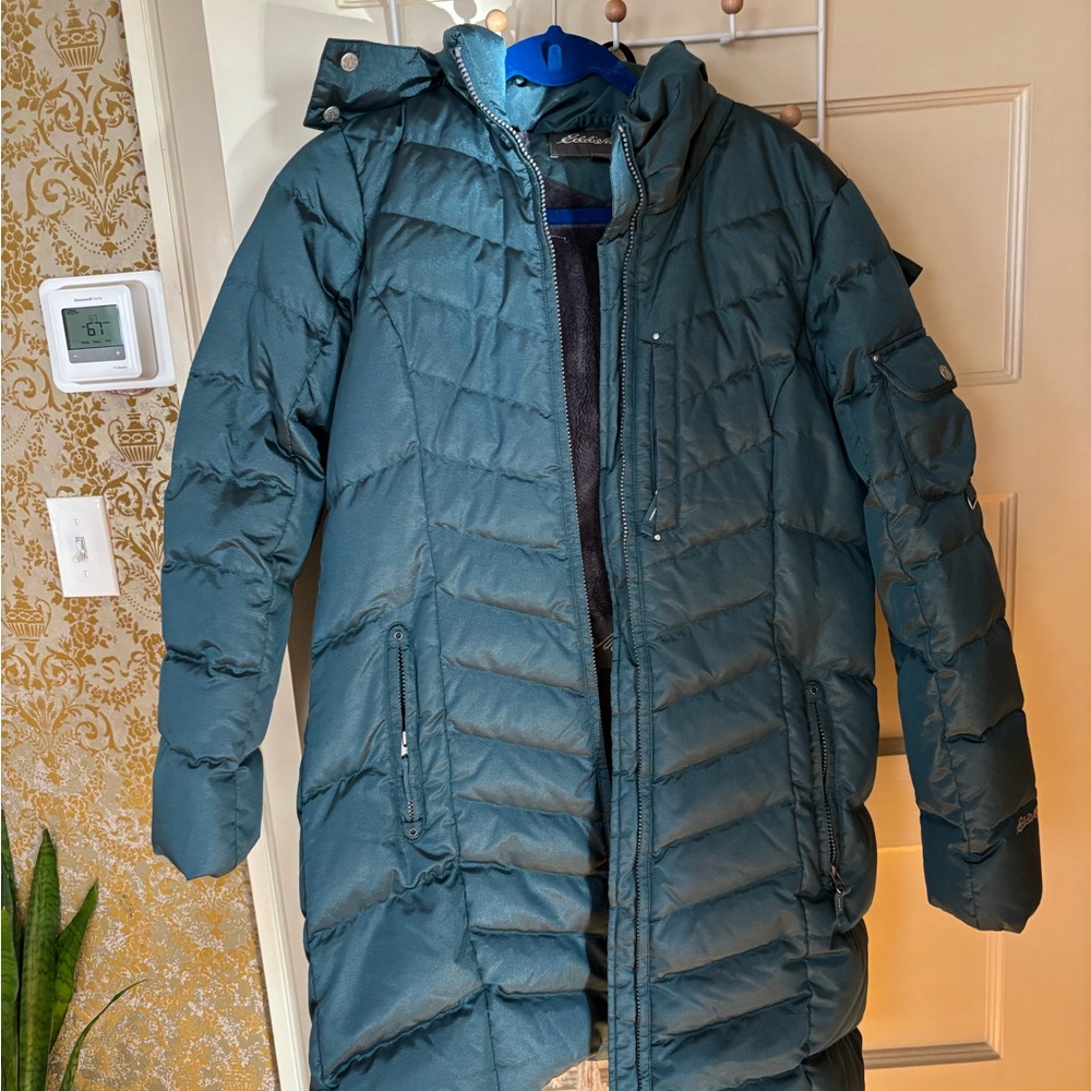 Eddie Baher Sun Valley Down 650 IRIDESCENT TEAL - GORGEOUS!